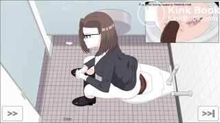 Toilet Girl Game 2: Teacher Lady constipation