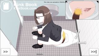 Toilet Girl Game 2: Teacher Lady constipation