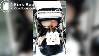 chinese girl scat feeding - 01