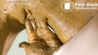 CONSUMING AND SMEARING FECES