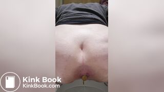 Massive load of poop at the Airport Toilet