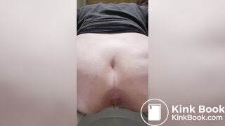 Massive load of poop at the Airport Toilet