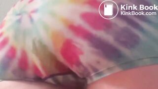 shorts sharting, filling, and reveal