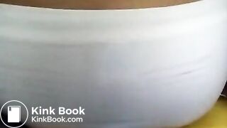 Sexy Hot Teen Latina Huge Creamy White Panty Poop