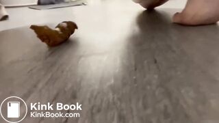 Hot girl shitting on floor - video 28
