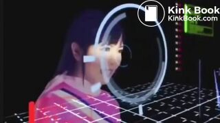 A woman holding in her poop