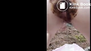 MESSING A DIAPER IN THE WOODS