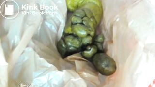 Blond Girl lets out a mushy missionary poo