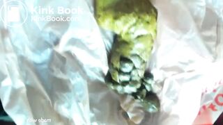 Blond Girl lets out a mushy missionary poo