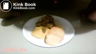 Shit and Pringles? I think