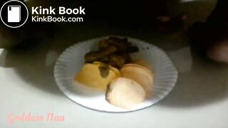 Shit and Pringles? I think