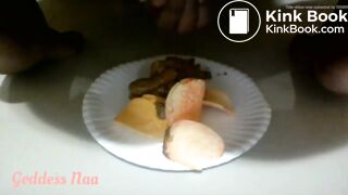 Shit and Pringles? I think