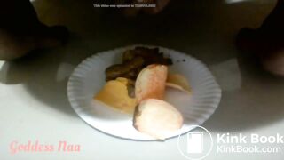 Shit and Pringles? I think