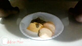 Shit and Pringles? I think