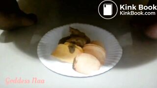 Shit and Pringles? I think