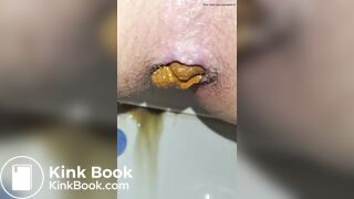 My friend pooping - 4