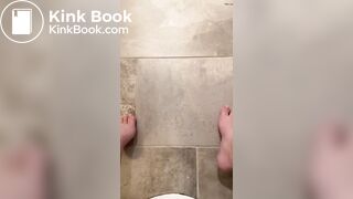 Girl pooping on toilet - video 8