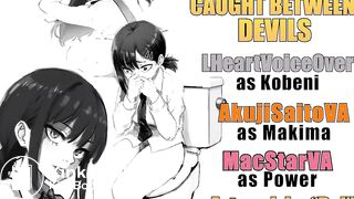 Kobeni, Power, and Makima Taking Huge Dumps