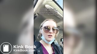 Tik Tok girl pooping on toilet