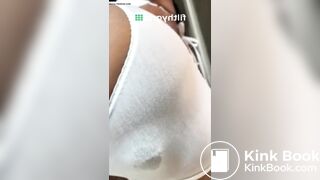 Sexy Hot Arabian Girl Huge Creamy White Panty Poop