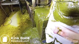 Girlfriend's Cowshed Tour - couple in cowshit