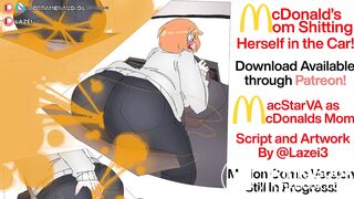 McDonald's Mom Gets The Shits In A Car