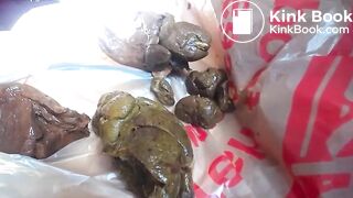 One of my favorite scat girl hot shitting - video 18