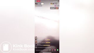 Girl shitting on toilet