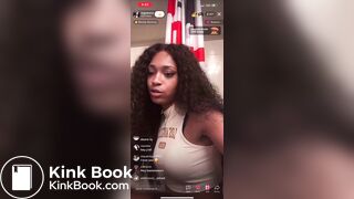 Girl shitting on toilet