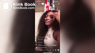 Girl shitting on toilet