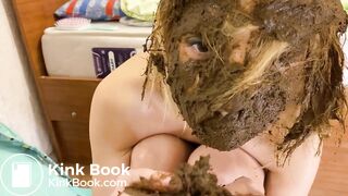 ❤️PRETTY PETITE P00GIRL EXCITING POOP FACIAL❤️