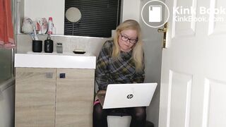 One of my favorite scat girl masturbating to scat porn