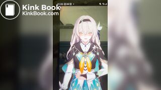 動漫女孩腹瀉