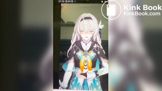 動漫女孩腹瀉