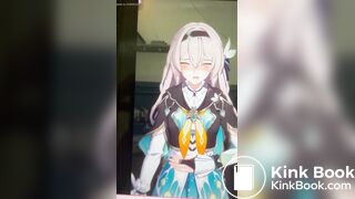 動漫女孩腹瀉
