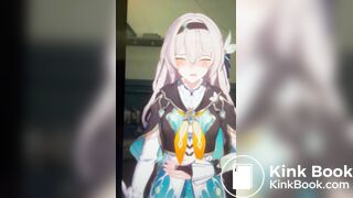 動漫女孩腹瀉