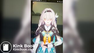 動漫女孩腹瀉