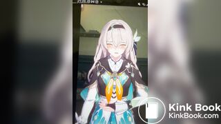 動漫女孩腹瀉