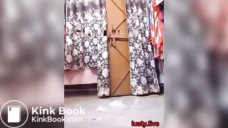 Desi Aunty pooping on camera