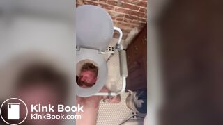 Toilet slave - video 127