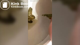 Perfectly flawless and breedable teen shitting