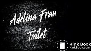 Girl pooping on toilet - video 160