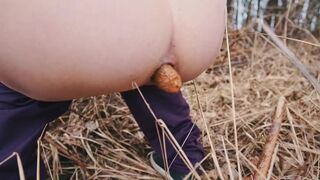 Big turd in the forest