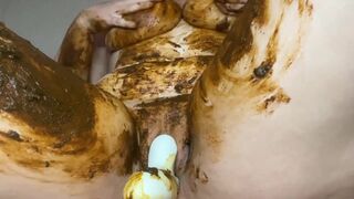 ❤️AWESOME SCAT GIRL MASTURBATION 5❤️