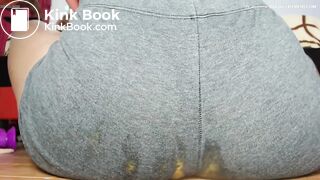 sexy latina poops gray panties[oc]