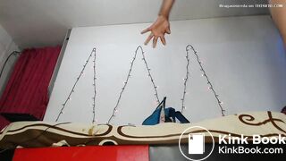 sexy latina poops gray panties[oc]