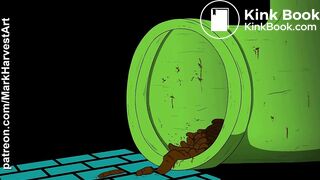 ... using the pipe as a toilet