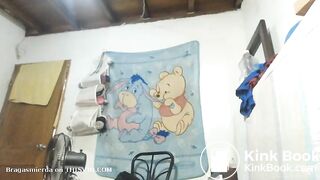 BBW latina paints her panties brown[oc]