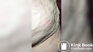 My SSBBW friend playing with her toy