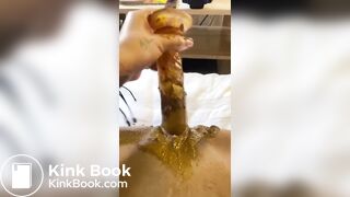 dirty dildo in pussy